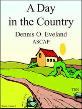 Day in the Country, A Concert Band sheet music cover